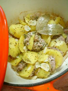 ポテトと豚肉の重ね焼き-レシピのメイン写真