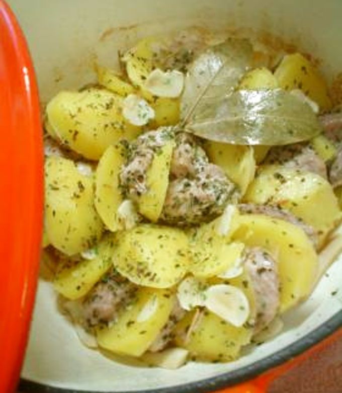 ポテトと豚肉の重ね焼き-レシピのメイン写真