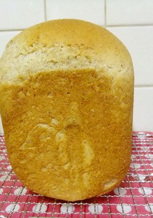 全粒粉の湯だね仕立て食パン(塩麹入り)-レシピのメイン写真