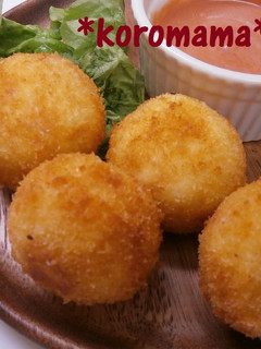 *簡単☆鮭フレークチーズコロッケ*-レシピのメイン写真