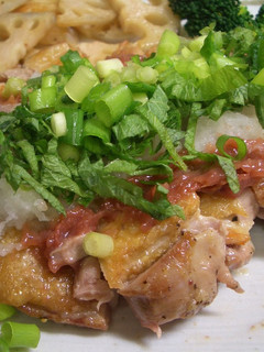 ✿鶏モモ肉ソテーの梅肉おろし-レシピのメイン写真