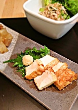 厚揚げ焼き☆シンプル美味☆-レシピのメイン写真