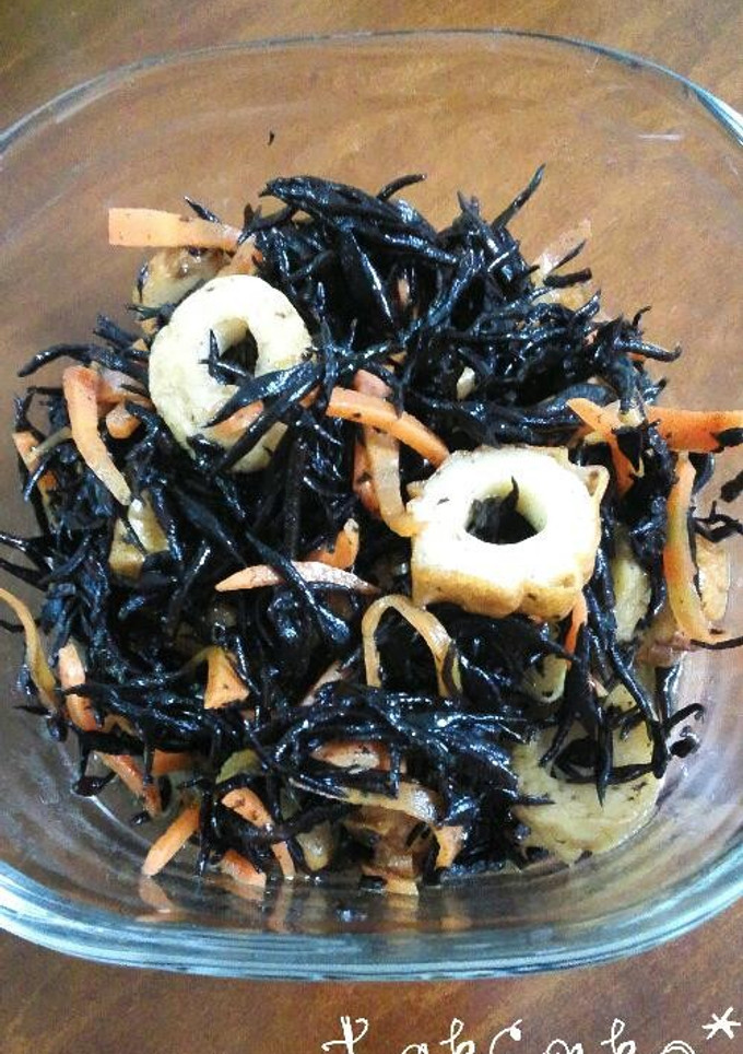 ずぼらさんの簡単ひじき煮♬-レシピのメイン写真