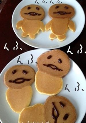 んふんふ…なめこホットケーキ-レシピのメイン写真