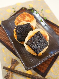 しらす&海苔で✿残りご飯おやき-レシピのメイン写真