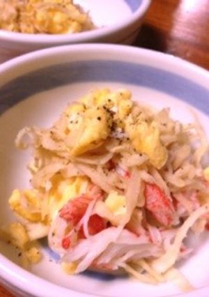♬切り干しとカニカマの炒めもの♬-レシピのメイン写真