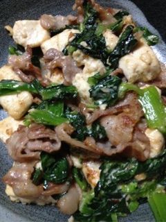 豚肉と豆腐のオイスターマヨ炒め-レシピのメイン写真