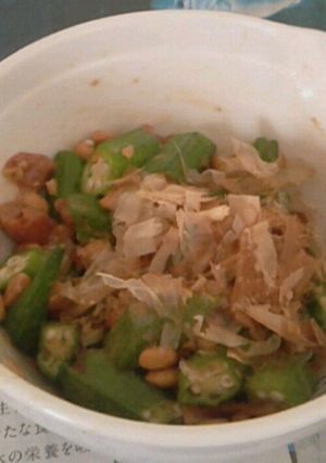 おくら納豆に！-レシピのメイン写真