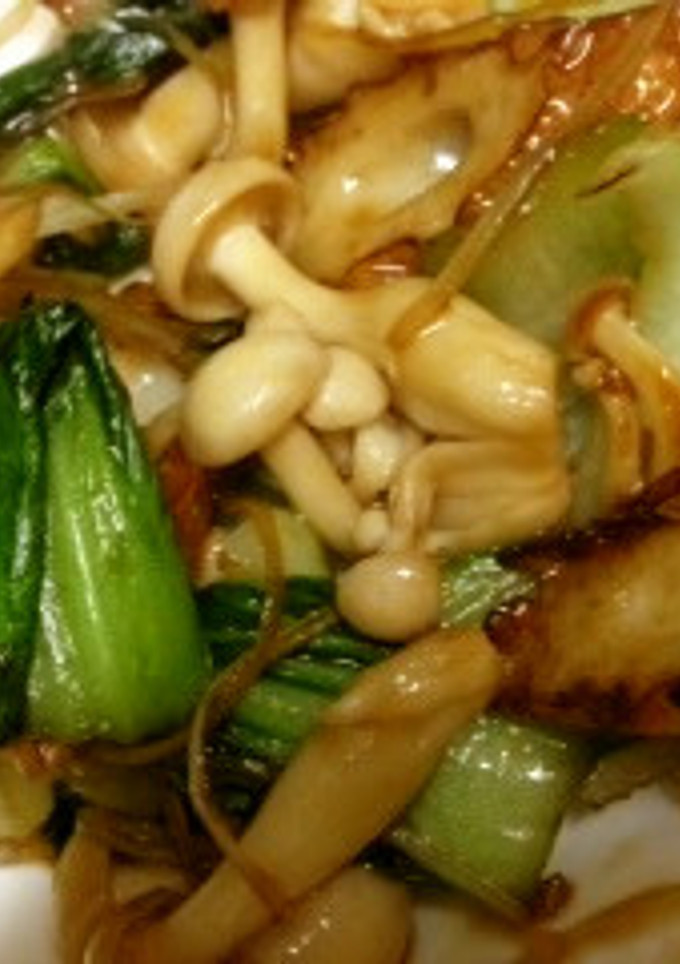 お弁当にちくわと青梗菜の中華炒め-レシピのメイン写真