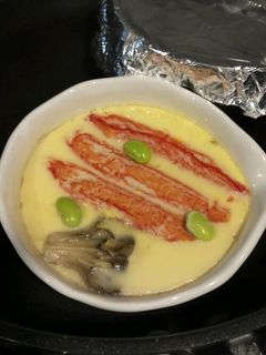 かにかまの茶碗蒸し☆フライパンで-レシピのメイン写真