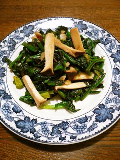 エリンギとほうれん草のソテー-レシピのメイン写真