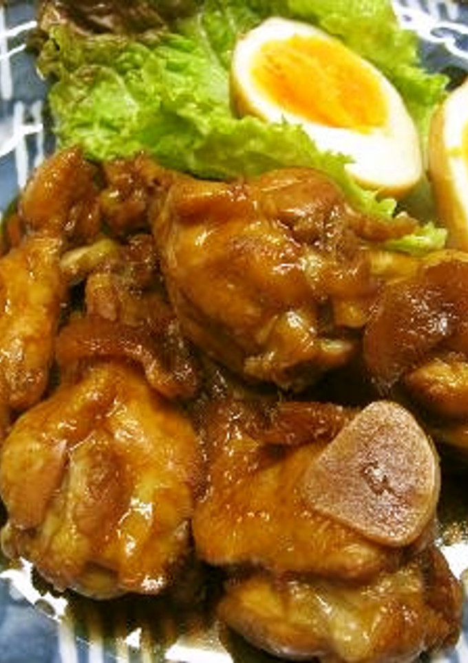 中華鍋に並べて煮るだけ☆手羽元の簡単煮-レシピのメイン写真