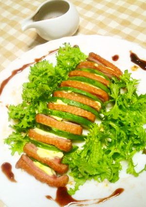 鴨とアボカドのご馳走の一皿☆特製ソースで-レシピのメイン写真