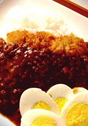 簡単絶品!コクのあるキノコカツカレー-レシピのメイン写真