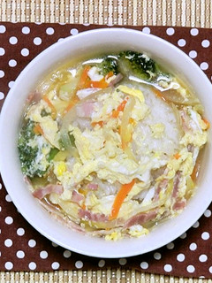 朝ごはんにも♪スープご飯-レシピのメイン写真