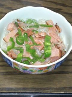簡単春雨ペペロンチーノ-レシピのメイン写真