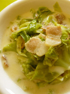 ❤野菜でおかず❤牛乳キャベツ煮込み❤-レシピのメイン写真