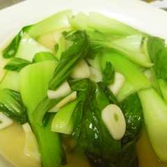 รูปของ ☆簡単&早い☆チンゲン菜の塩にんにく炒め