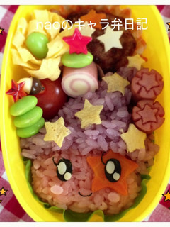 まじょっこっち キャラ弁 たまごっち-レシピのメイン写真