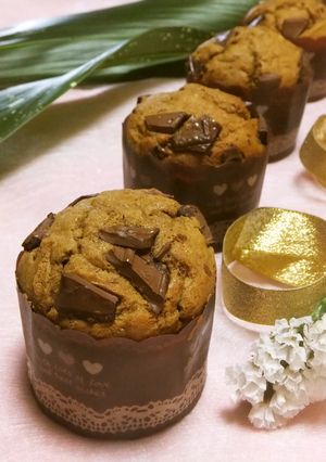バレンタインに♡コーヒーちょこマフィン♡-レシピのメイン写真