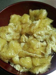 関西風うどんのお揚げさん-レシピのメイン写真