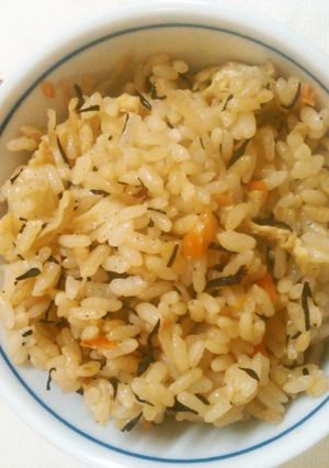 栄養満点！ひじきご飯-レシピのメイン写真