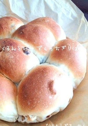 クルミとレーズンのちぎりパン-レシピのメイン写真