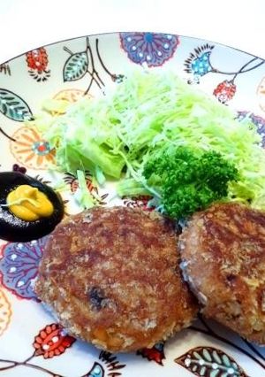 鯖の水煮缶DEフワフワ!味噌バーグ-レシピのメイン写真