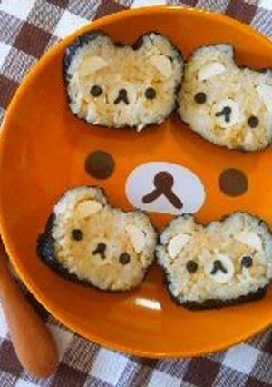 節分 リラックマ＊飾り巻き寿司 キャラ弁-レシピのメイン写真