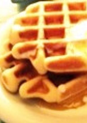 朝食さくふわワッフル-レシピのメイン写真
