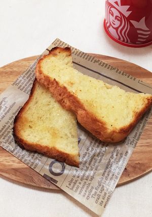 水飴でカリッと食パン-レシピのメイン写真