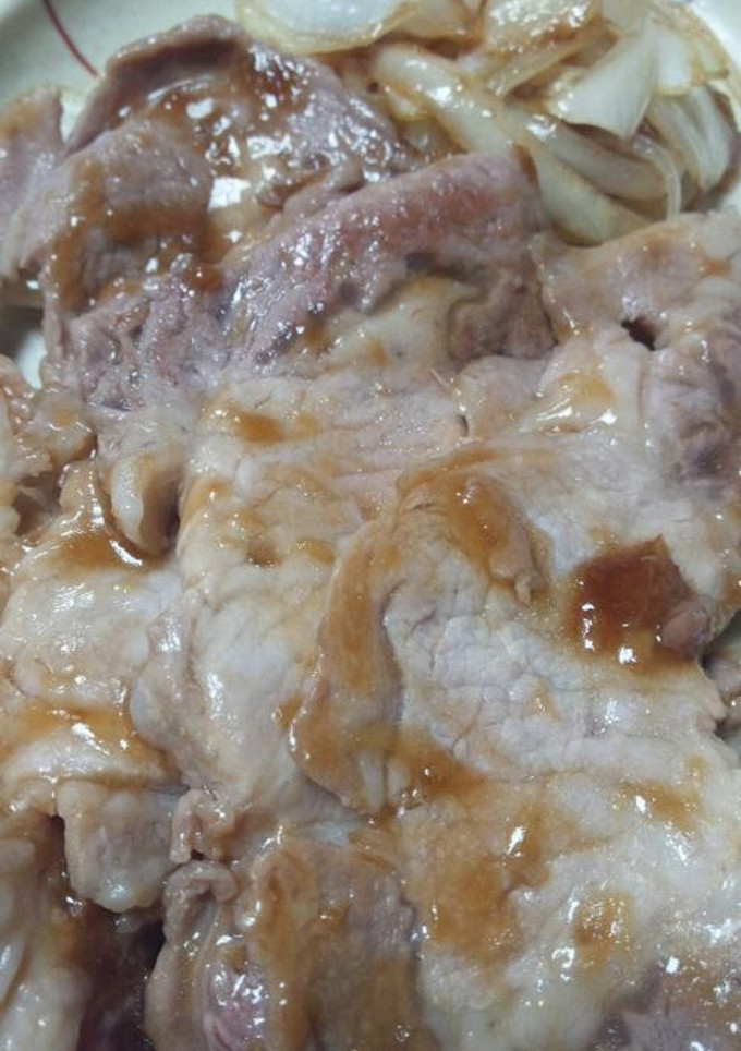 簡単 豚のしょうが焼き-レシピのメイン写真