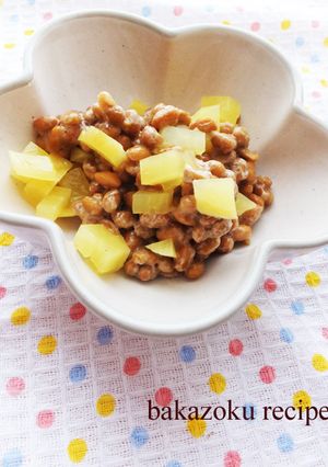 納豆たくあん-レシピのメイン写真
