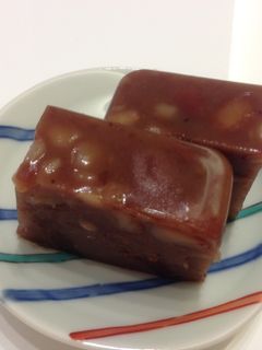 崩れ煮豆のリメイク水羊羹-レシピのメイン写真