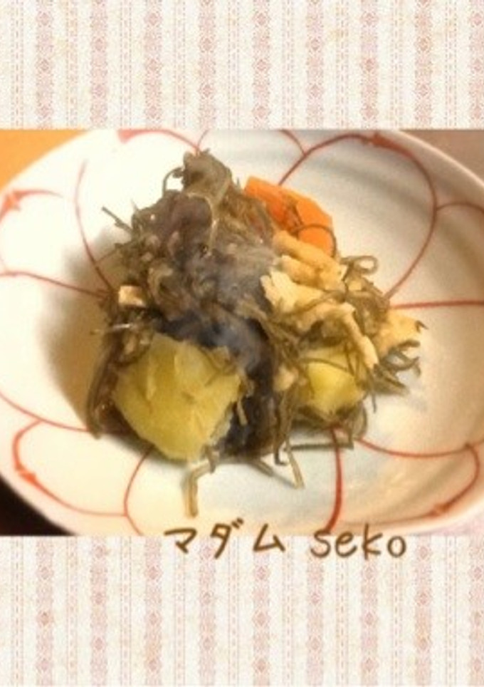 じゃがいもと刻み昆布の煮物-レシピのメイン写真