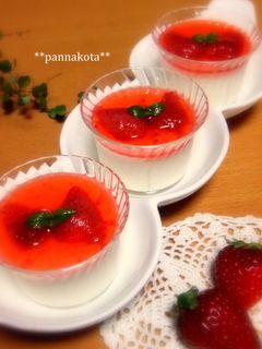 とっても簡単＊とろけるパンナコッタ by kao555 【クックパッド】 簡単