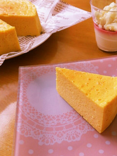 ミキサーで簡単!パンプキンチーズケーキ-レシピのメイン写真