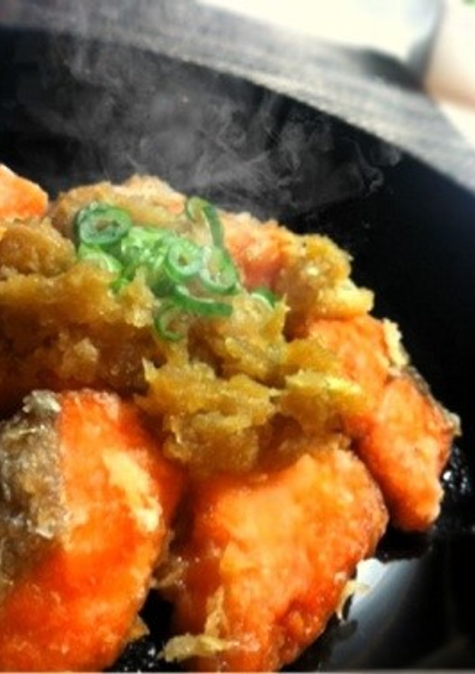 簡単、美味しく和食上手鮭のおろし煮-レシピのメイン写真