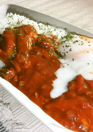 トマトカレーを圧力鍋で作るよ！-レシピのメイン写真