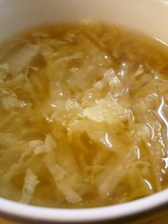 白菜の食べるスープ♪簡単&大量消費-レシピのメイン写真