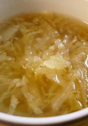 白菜の食べるスープ♪簡単＆大量消費-レシピのメイン写真