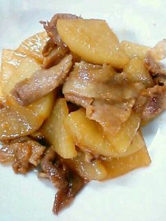 豚こま肉と大根の炒め煮-レシピのメイン写真