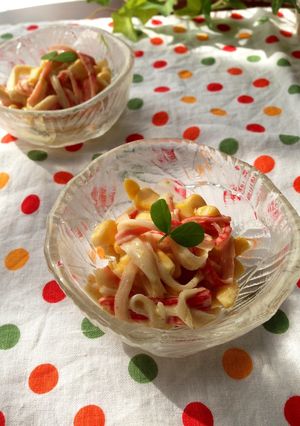 ＊カニカマ＆コーンのカレーマヨ＊-レシピのメイン写真