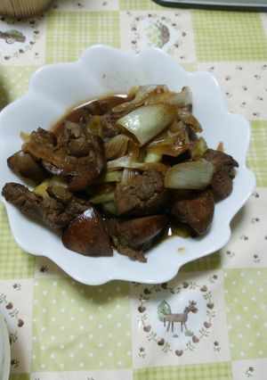 鶏レバーの甘煮-レシピのメイン写真