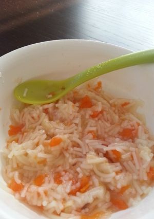 離乳食中期＊とろーり 野菜とお麩そうめん-レシピのメイン写真