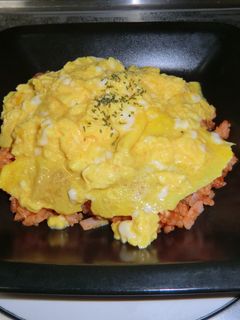 簡単手巻とろとろオムライス-レシピのメイン写真