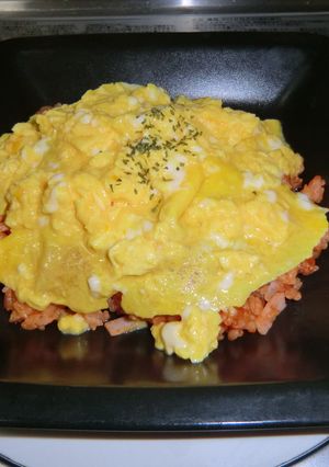 簡単手巻とろとろオムライス-レシピのメイン写真