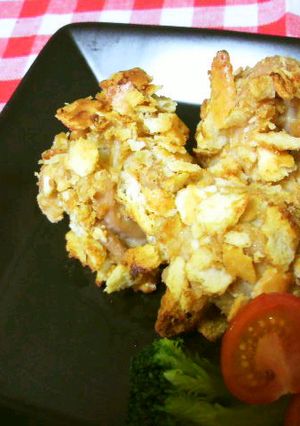 クラッカーでグリルチキン-レシピのメイン写真