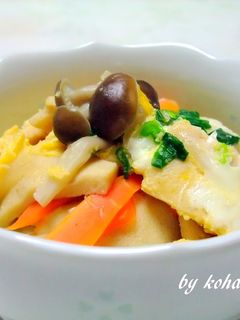 具だくさん☆高野豆腐の卵とじ-レシピのメイン写真