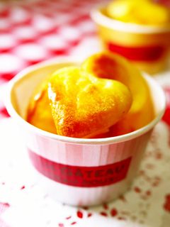 バレンタインに♡プチベイクドチーズケーキ-レシピのメイン写真